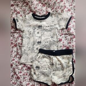 Kate Quinn Winnie The Pooh Map Short Set Size 6